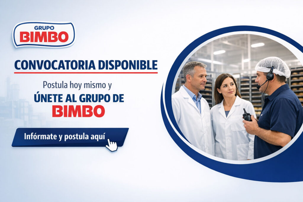 Únete a grupo bimbo como supervisor de producciÓn